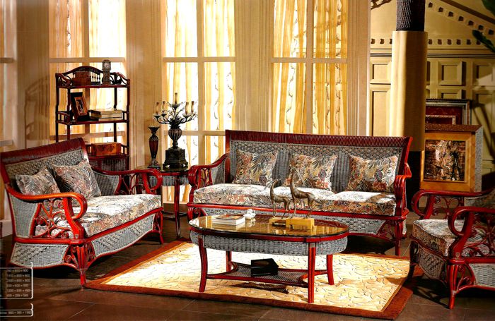 Colonial Style Rattan Furniture