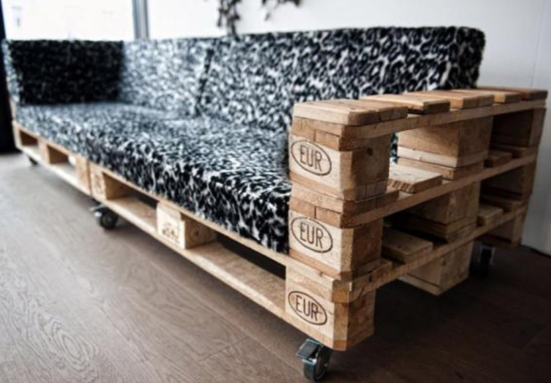 Furniture based on pallets