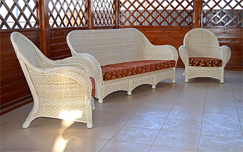 Wicker furniture sets