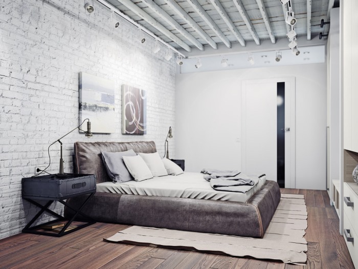 Muebles tipo loft, características distintivas y reglas de uso.