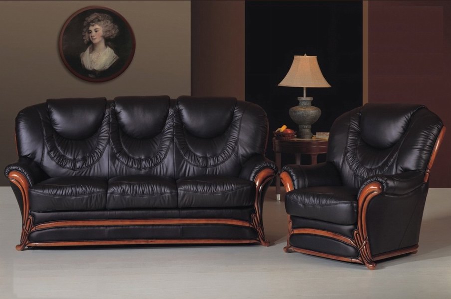 The use of leather furniture