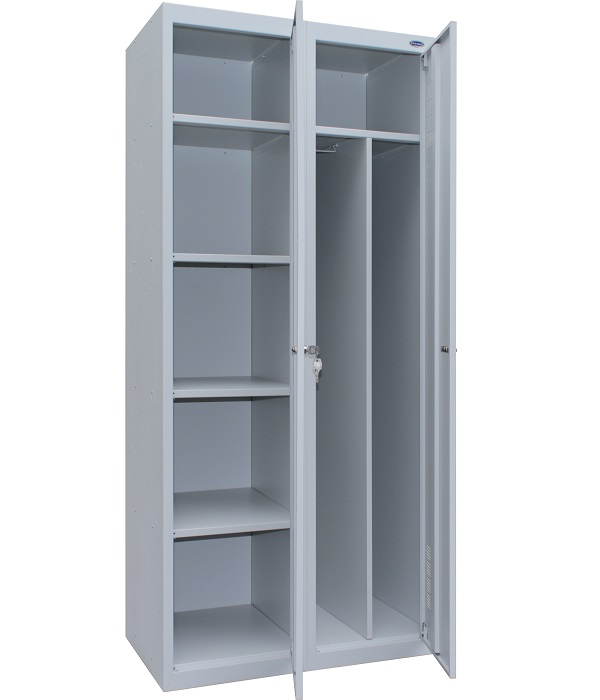 Metal wardrobes for clothes