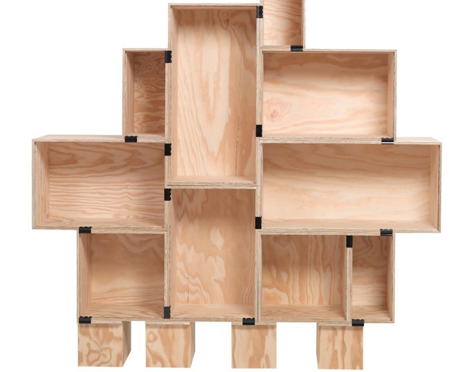 Plywood Shelves