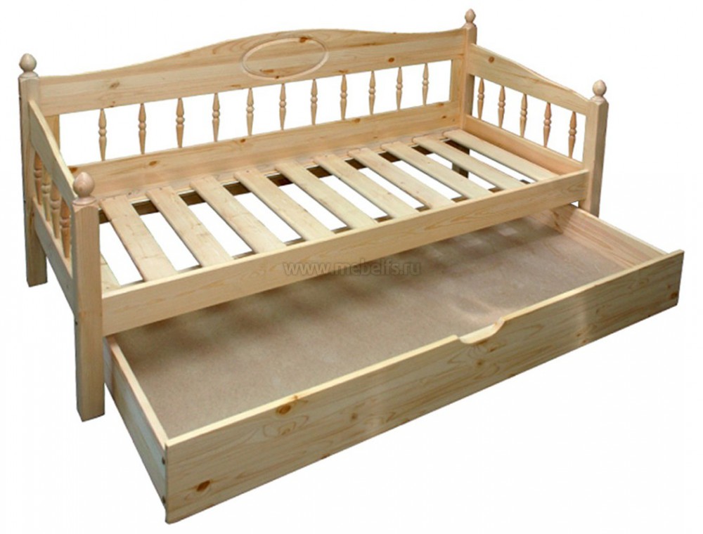 Large drawer in bed