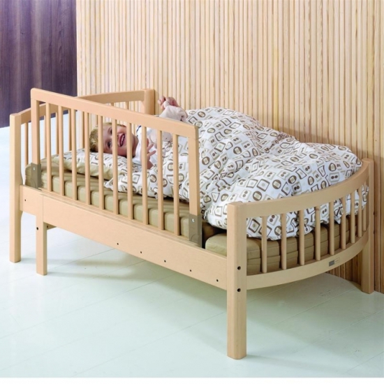 Wooden pieces of furniture for a child’s room