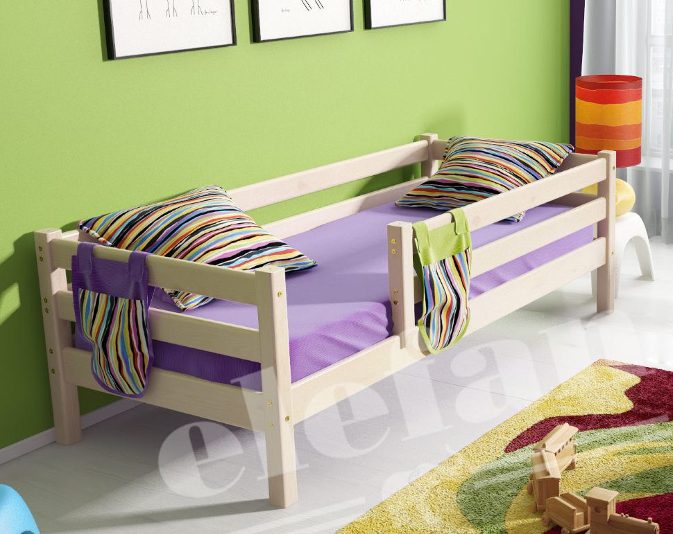 Children's bed from the massif