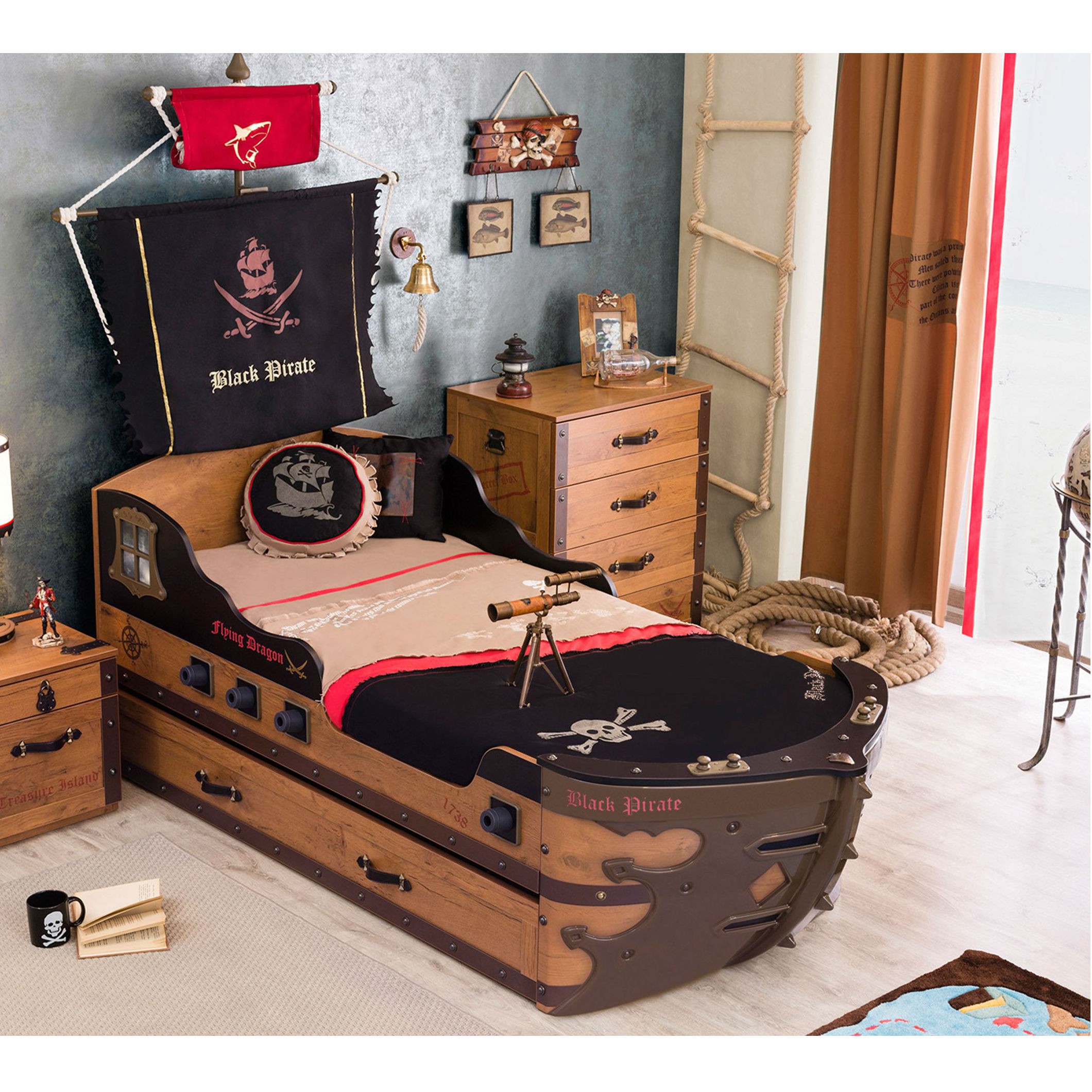 Children's bed - ship