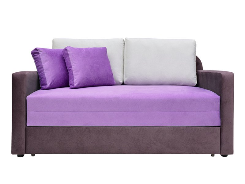Canapé au design violet