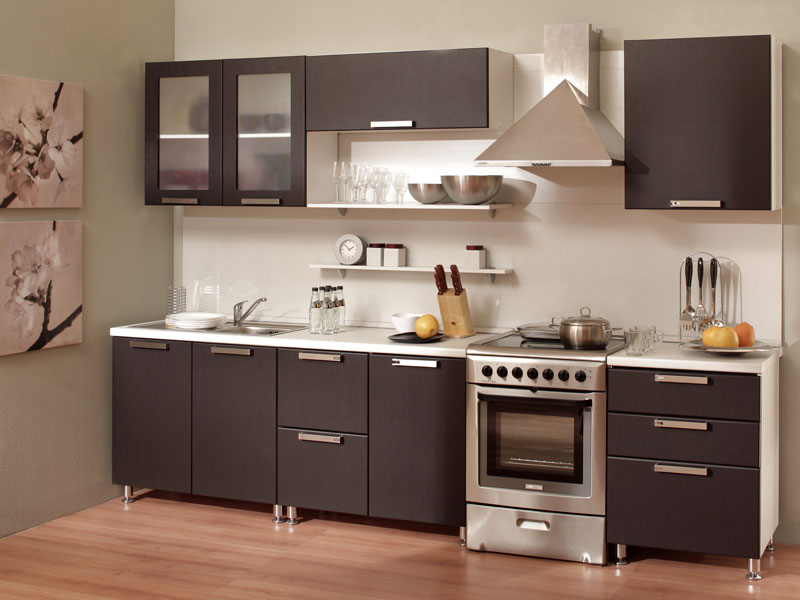 Laminated chipboard kitchens are a great addition to the interior of any apartment