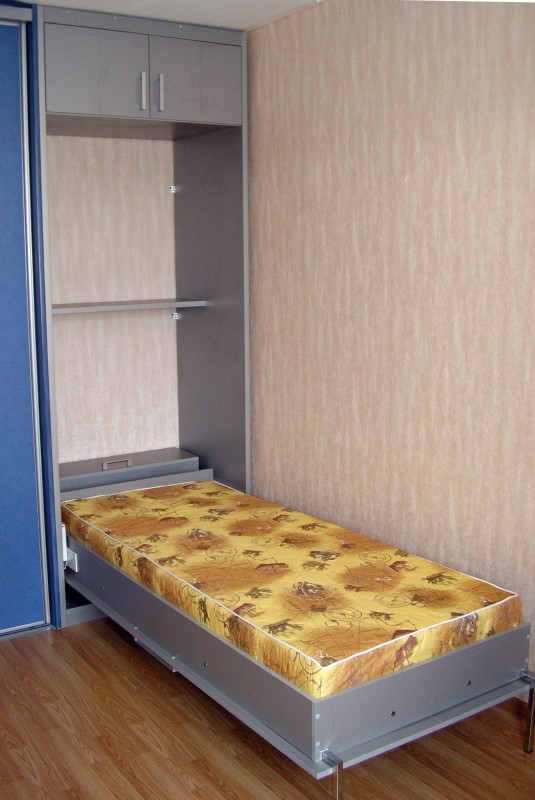 Un lit et demi d'un lit encastré moderne