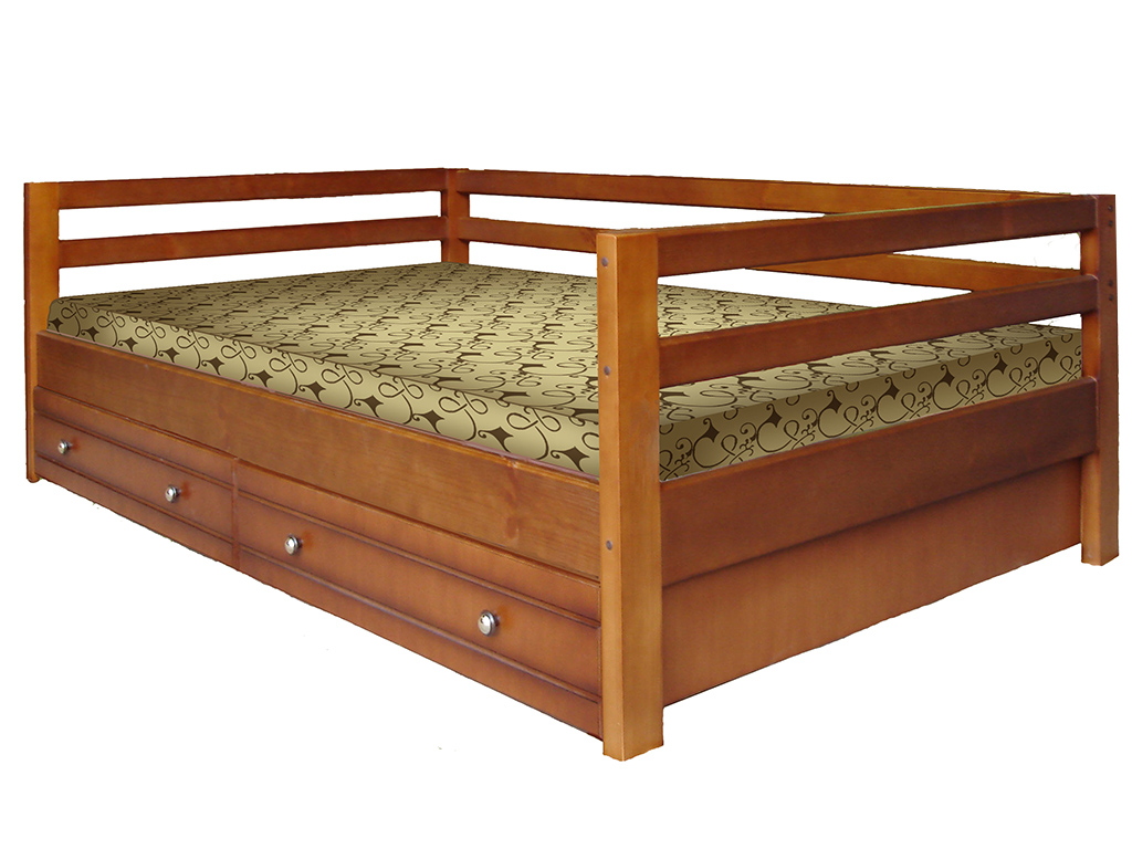 Pine bed for baby