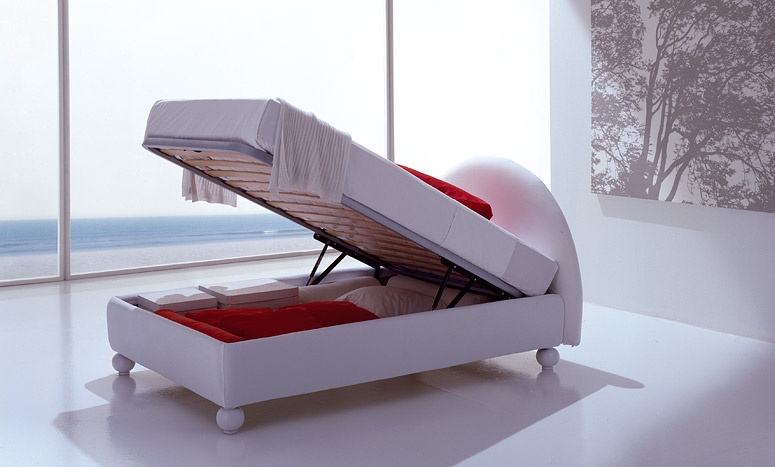 Vertical mechanism for sleeping furniture