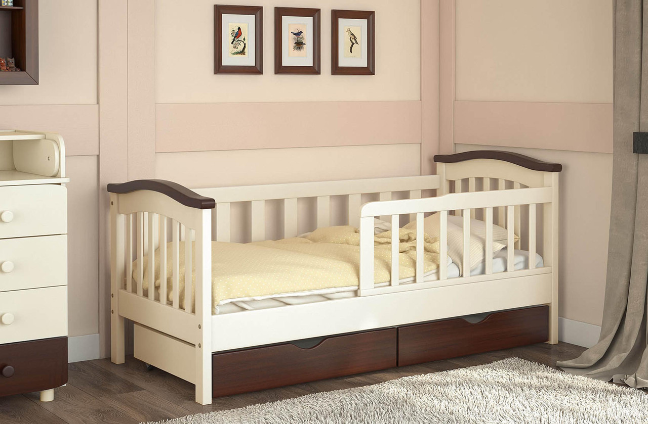 Children's bed from 3 years with sides