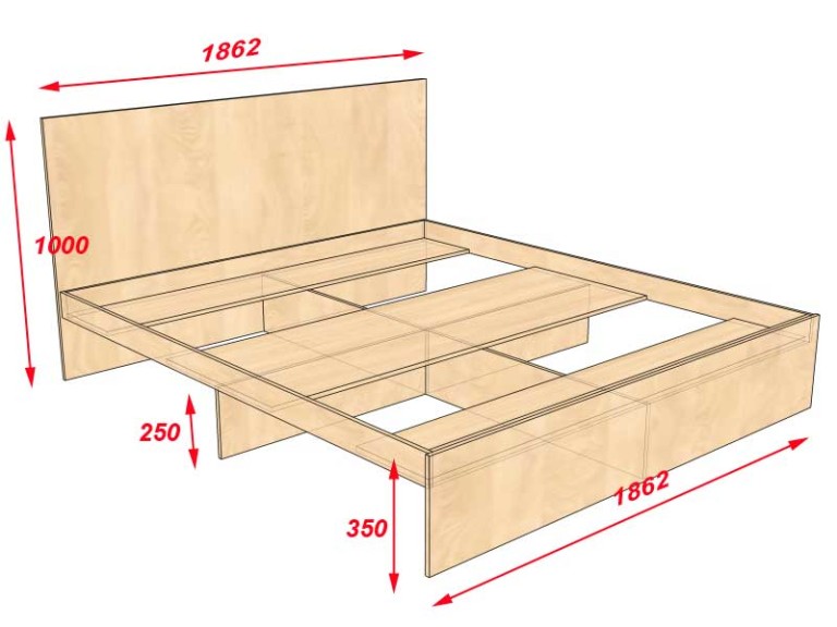 Comment assembler un lit avec des tiroirs à la base