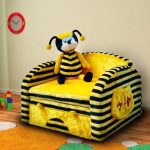 Bright chair bed for a nursery