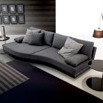Asymmetric sofa