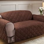 Brown sofas