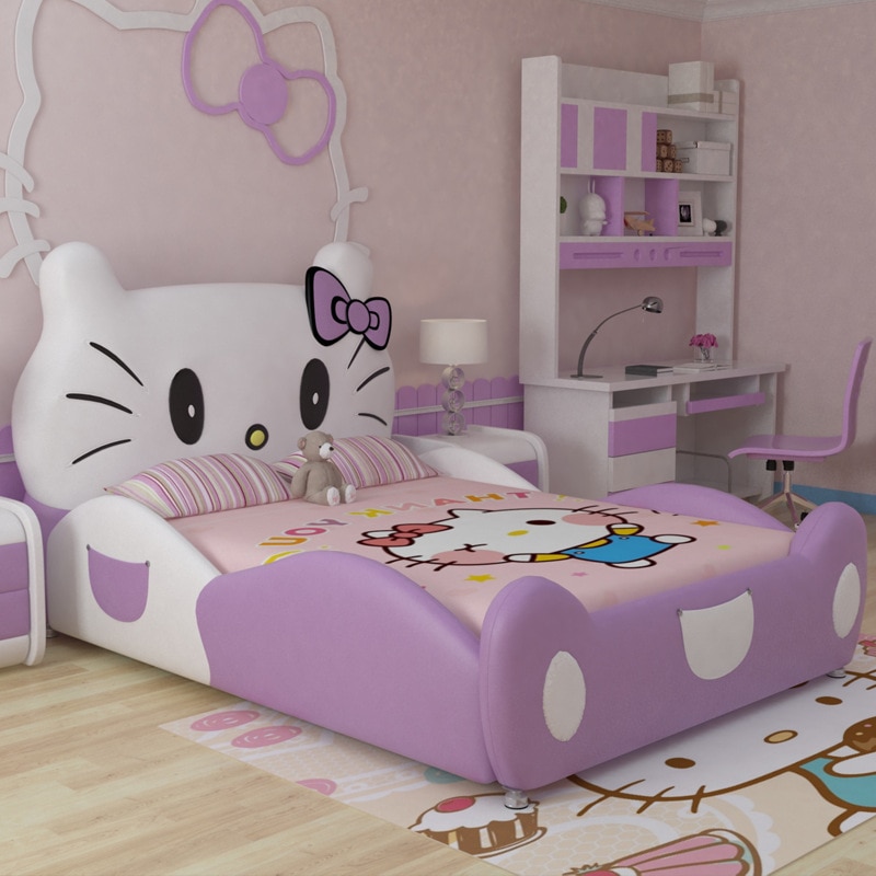 Hello Kitty bed for a girl