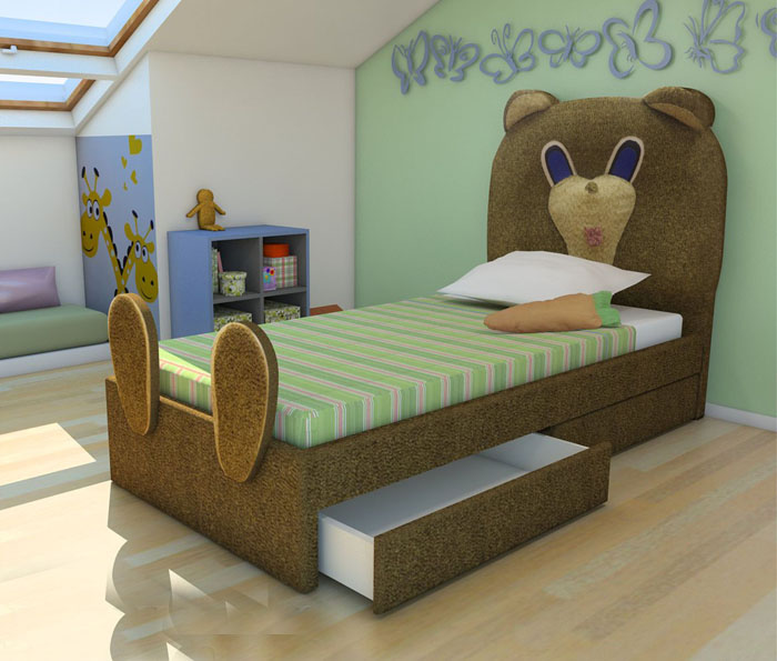 Bear bed