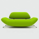 Canapé lounge vert vif