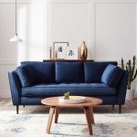 Blue sofa